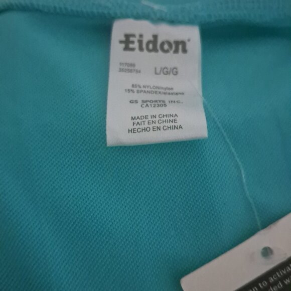 Eidon Hayden Teal Paddle Suit One Piece Long Sleeve Front Zipper Size: Large NWT - Picture 8 of 8